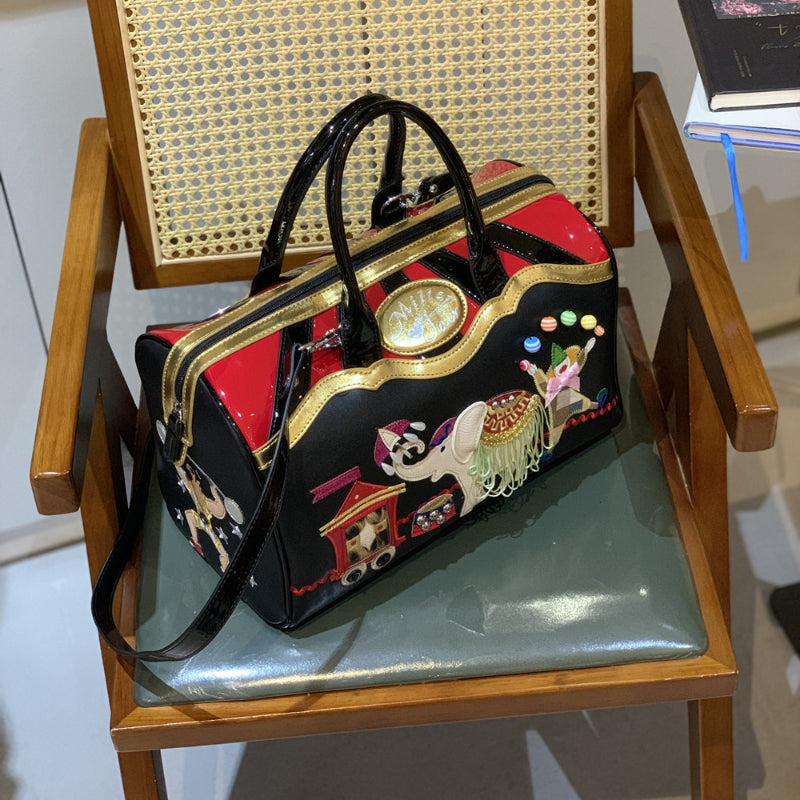 Chrome Heart Leather Bag