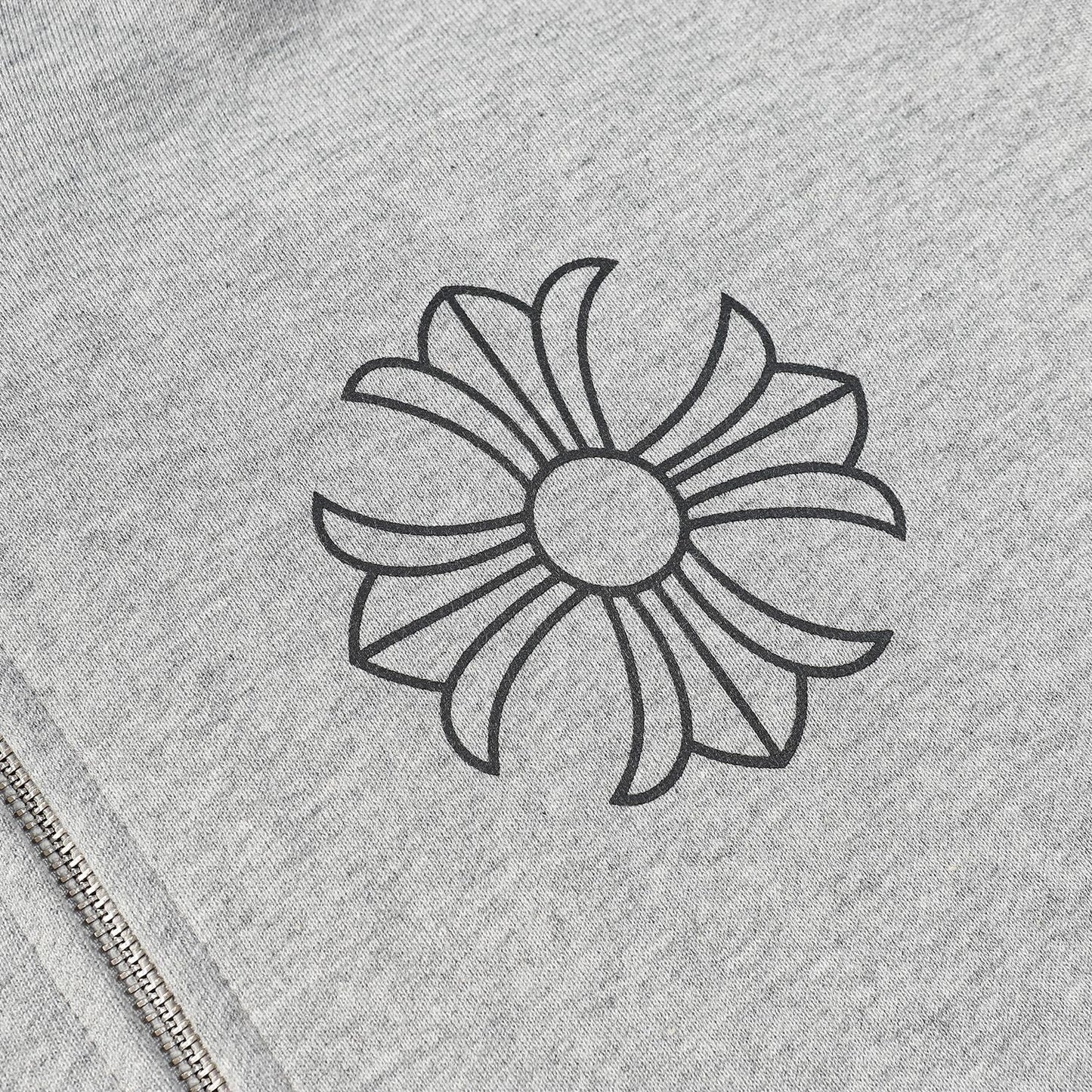 Chrome Heart Hoodie Crowe Hooded Sweater Cardigan Zip Long Sleeve Jacket