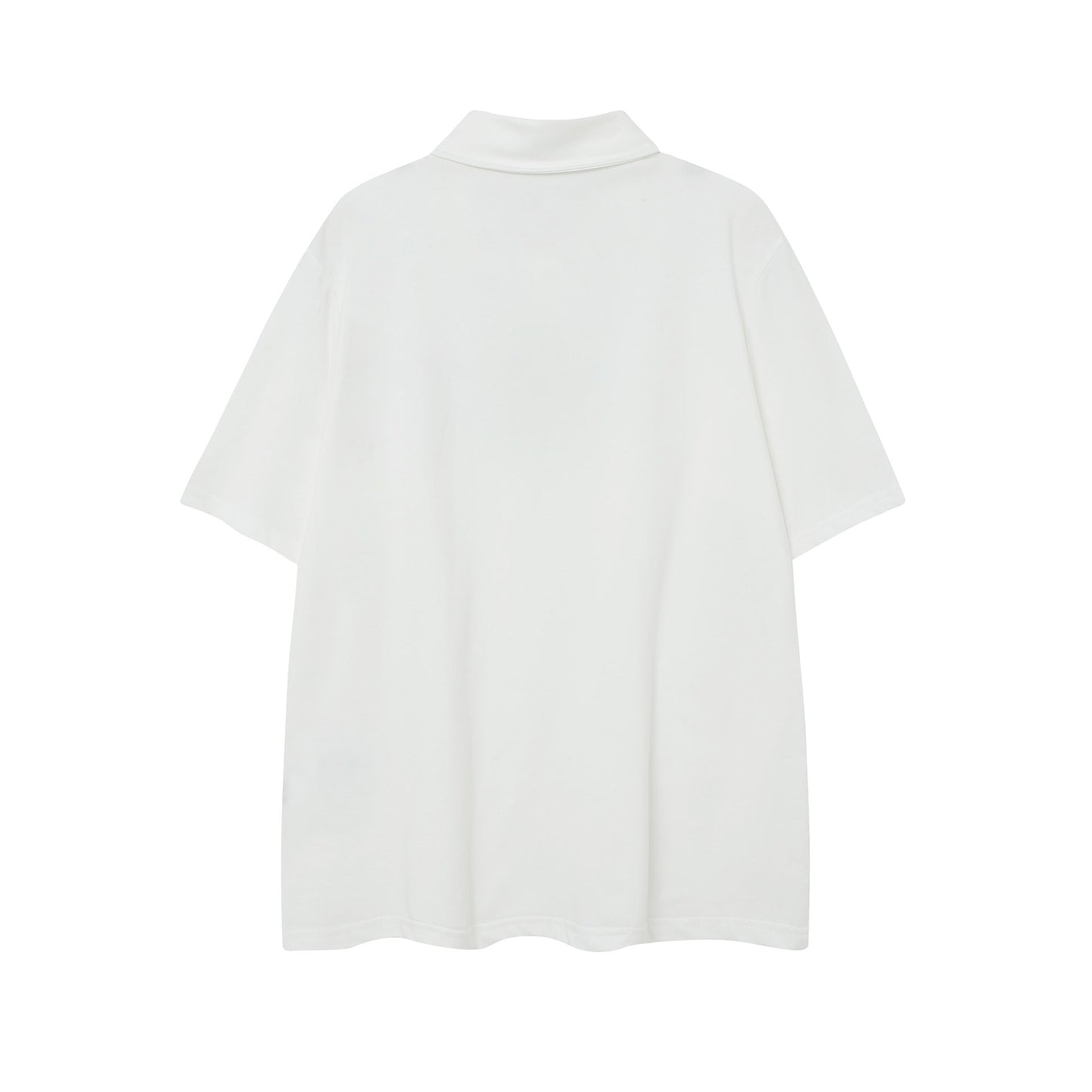 CHH Chrome Heart T Shirts Sanskrit horseshoe print polo shirt short sleeve