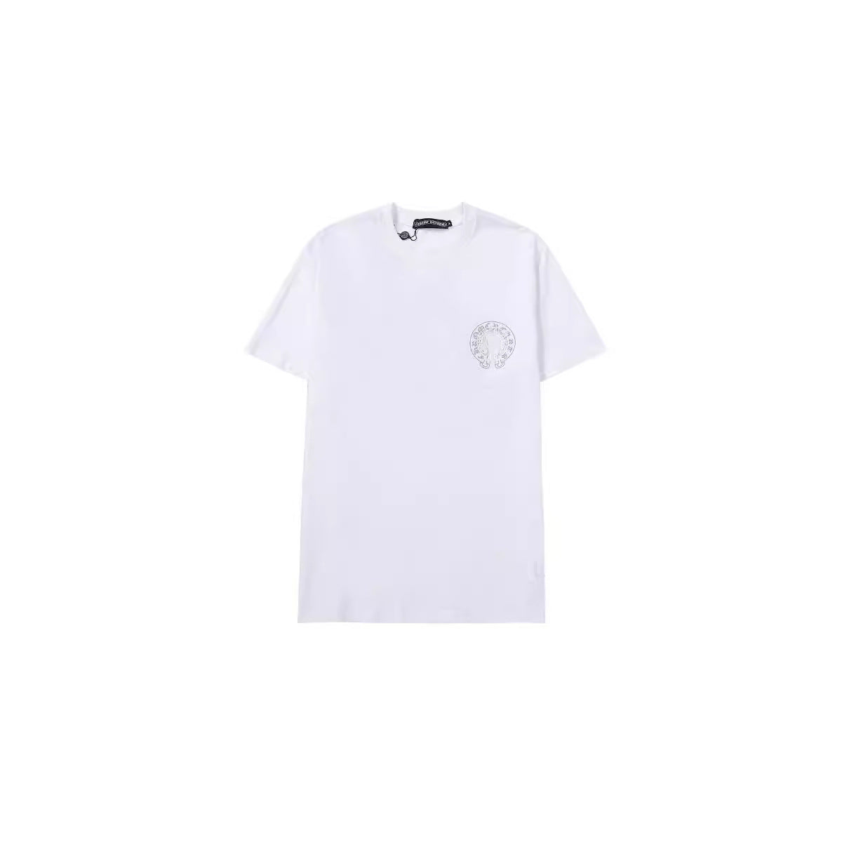 CHH Chrome Heart T Shirts Crowe Fashion ins Ghost 3D Printing Pure T-Shirt Summer