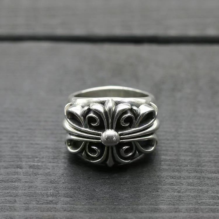 Chrome Heart Ring Cross Vintage